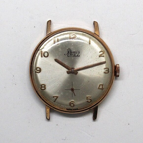 Vintage Renis Gold Plated Watch - Picture 1 of 5